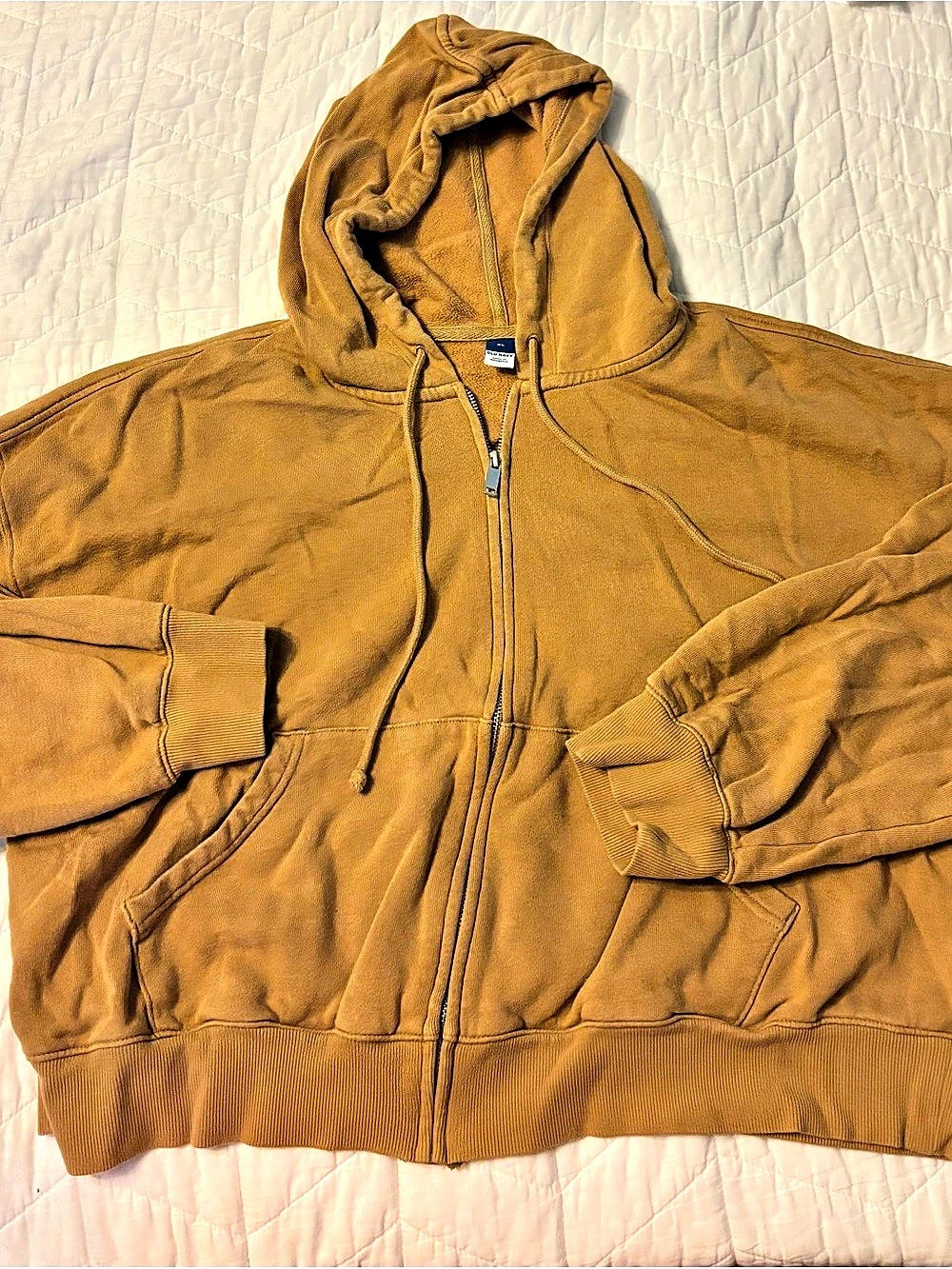 Old Navy Woen's Hooded Sweatshirt Brown XL